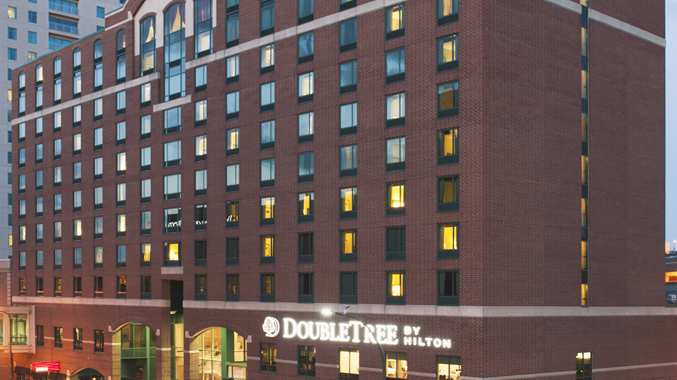 Exterior of the Doubletree Hotel Rochester - Mayo Clinic Area.