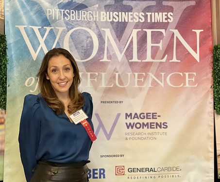 Dr. Fabrisia Ambrosio Named a 2021 Women of Influence Award Winner