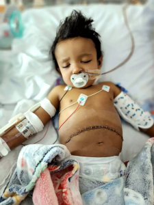 Logan Salva at UPMC Children’s Hospital of Pittsburgh.