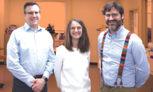 Image from left to right: Drs. Weber, Pirondini, and Capogrosso